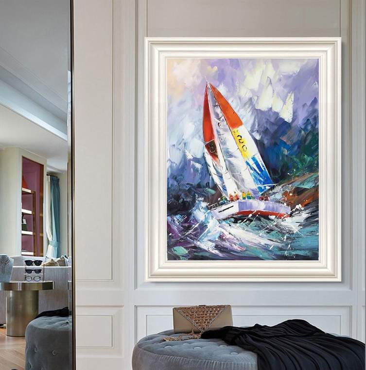 sailboat artwork